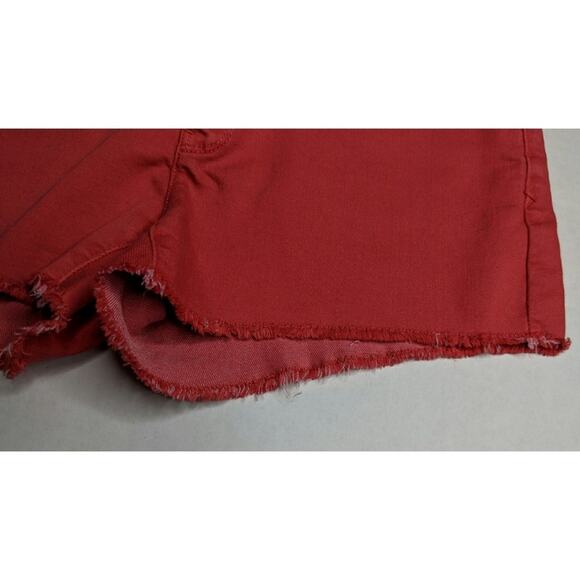 Gap 1969 Summer Cut Off Shorts Denim Frayed Pink 29/8 New - Picture 4 of 7